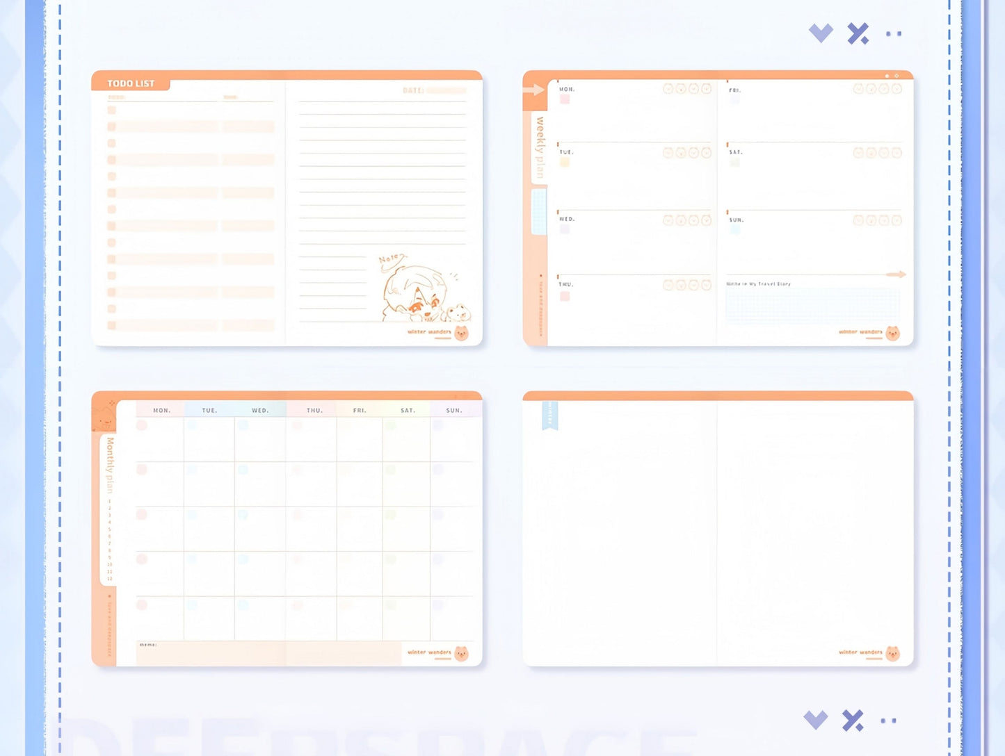 *Official* *Preorder* Traces Of Winter Series – Pocket Planner