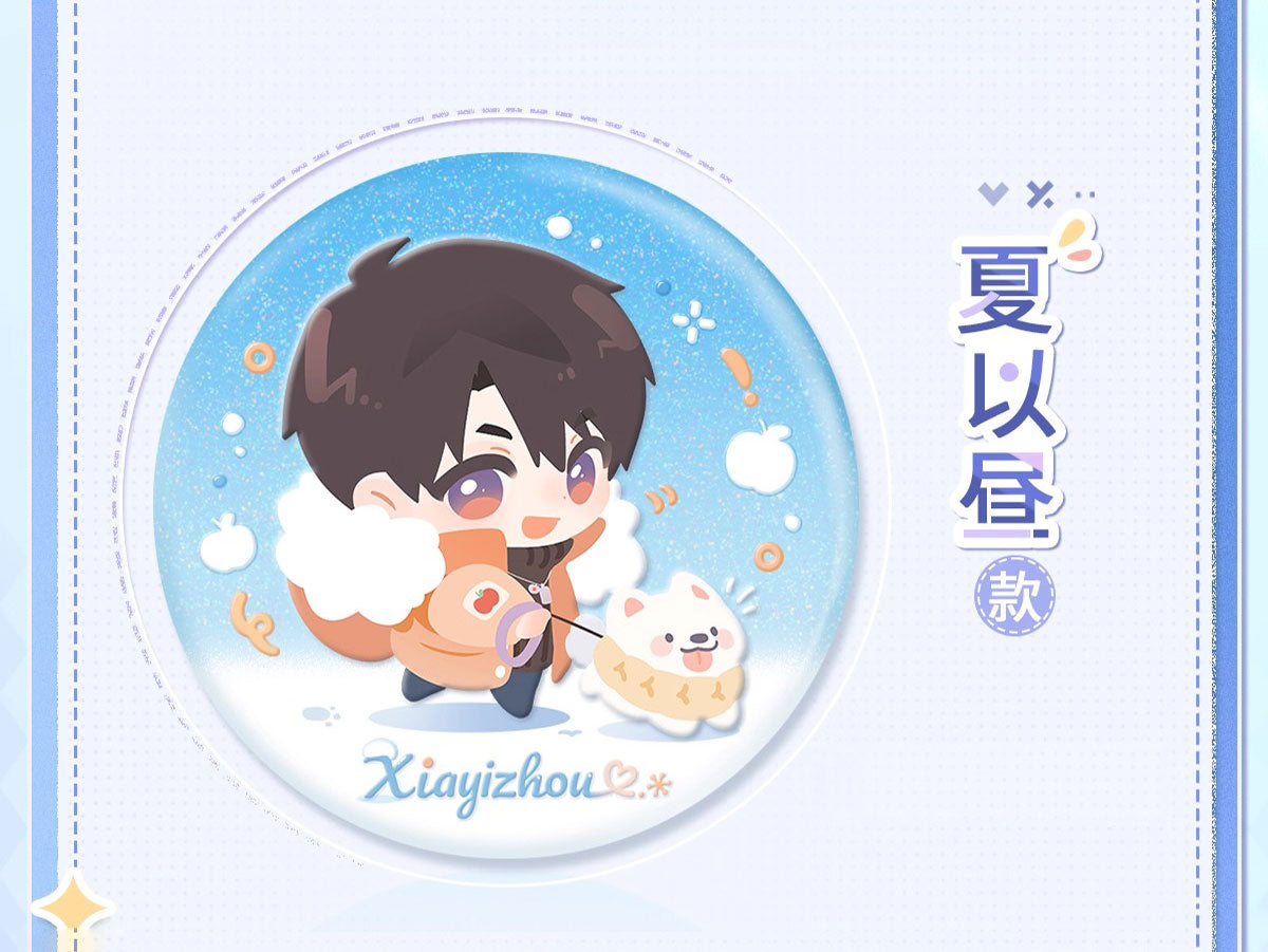 *Official* *Preorder* Traces Of Winter Series – Chibi Round Pin