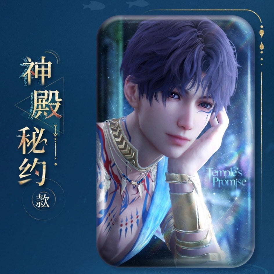 *Official* Rafayel God of The Tides Series – Rectangular Pin