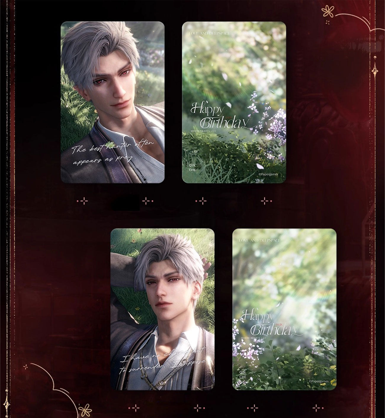 *Official* *Preorder* Sylus 2025 Birthday Series – Photocard Set