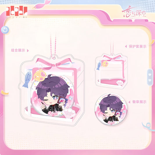 *Official* | *Preorder* Rafayel 2026 Birthday Series – Chibi Pin with Sleeve