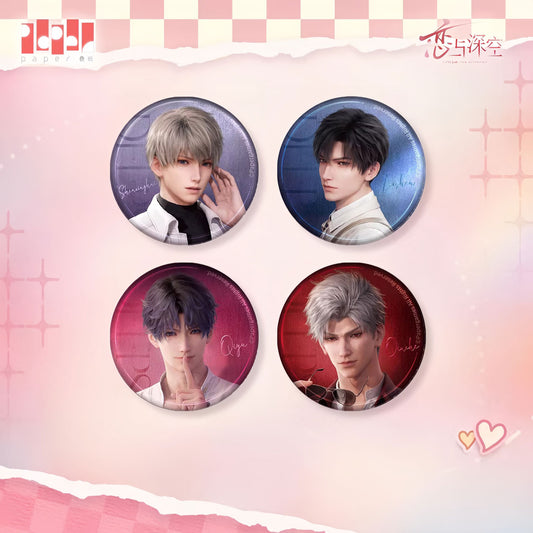 *Official* Heart Whispers Series – Round Pin