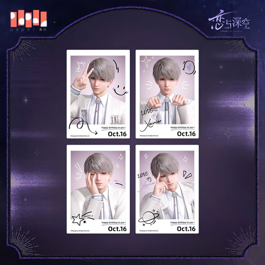 *Official* Xavier 2024 Birthday Series – Polaroid Set
