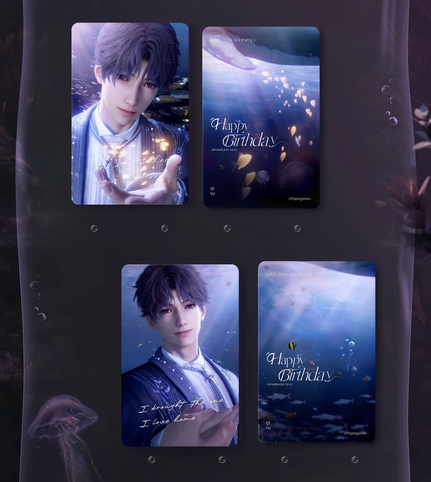 *Official* *Preorder* Rafayel 2025 Birthday Series – Photo Card Sticker Set