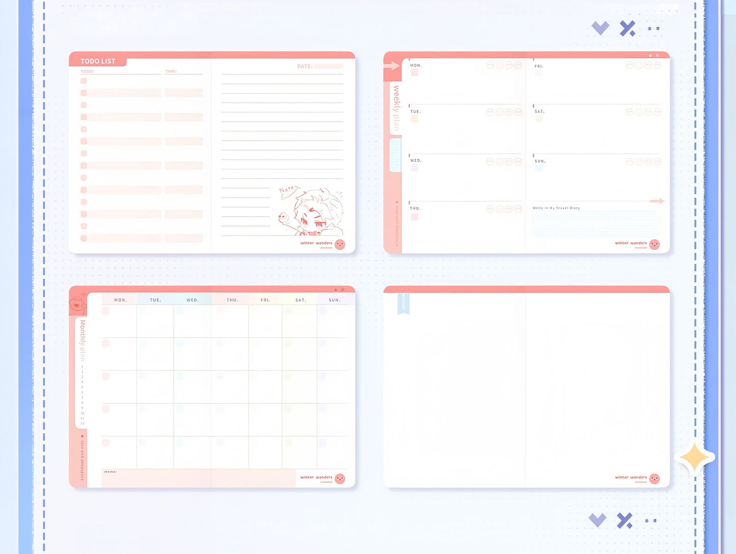 *Official* *Preorder* Traces Of Winter Series – Pocket Planner