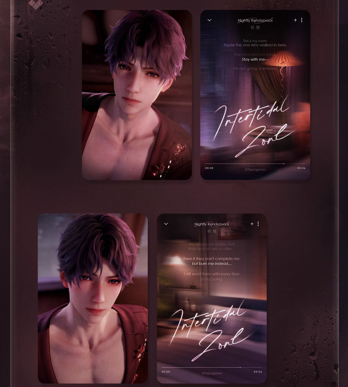 *Official* *Preorder* Nightly Rendezvous Series – Photo Card Set