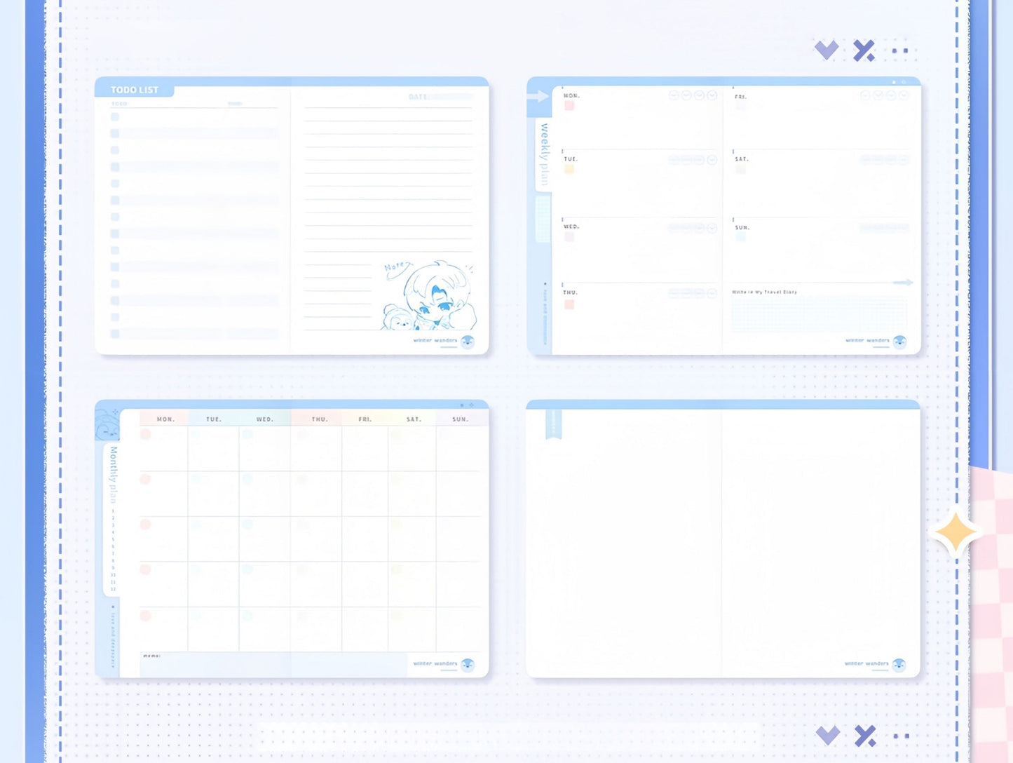 *Official* *Preorder* Traces Of Winter Series – Pocket Planner
