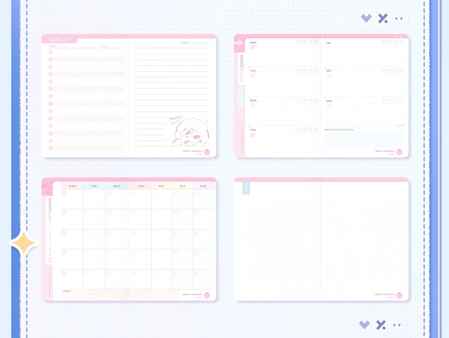 *Official* *Preorder* Traces Of Winter Series – Pocket Planner