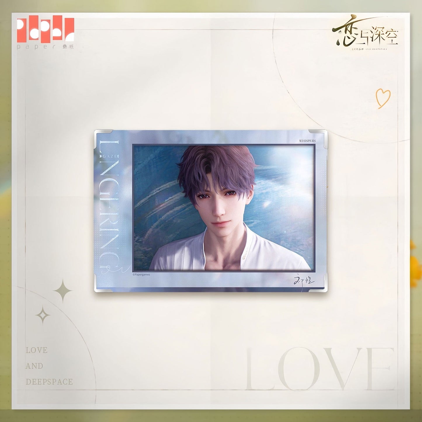 *Official* Lingering Gaze Series – Shikishi Board