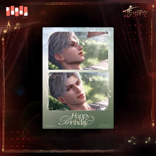 *Official* *Preorder* Sylus 2025 Birthday Series – Collector Card