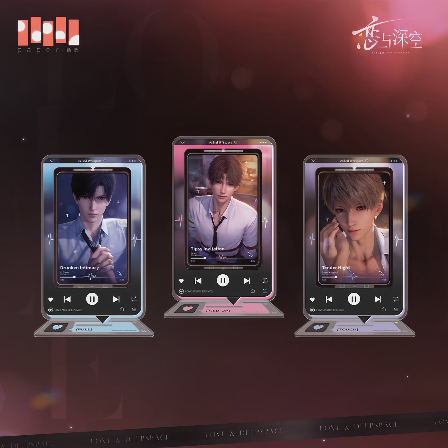 *Official* *Preorder* Veiled Whisper Series – Spin Standee