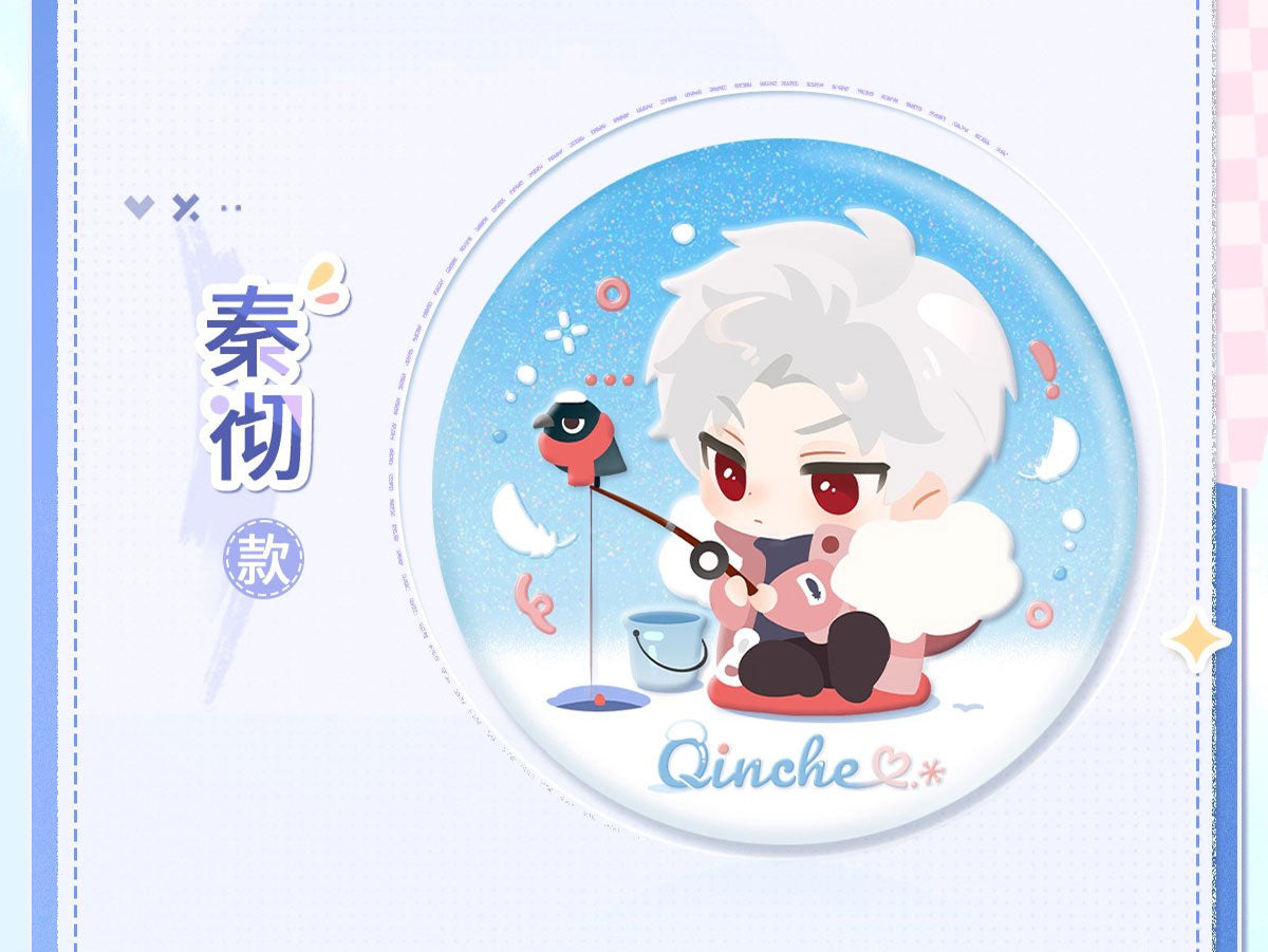 *Official* *Preorder* Traces Of Winter Series – Chibi Round Pin