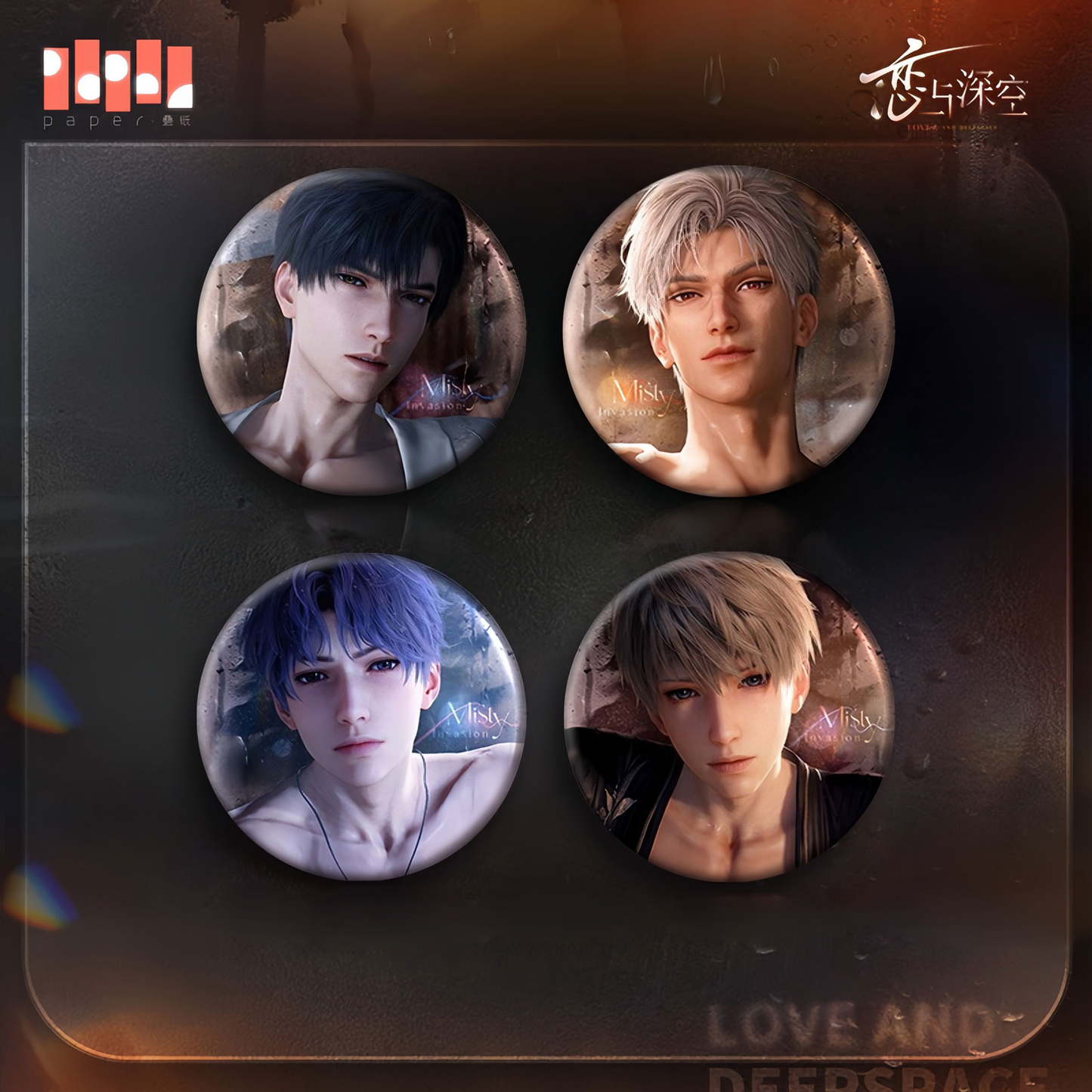 *Official* *Preorder* Misty Invasion Series – Round Pin